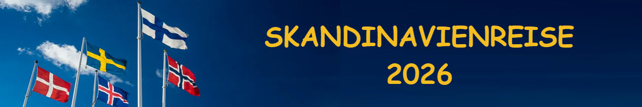 Skandinavienreise 2026