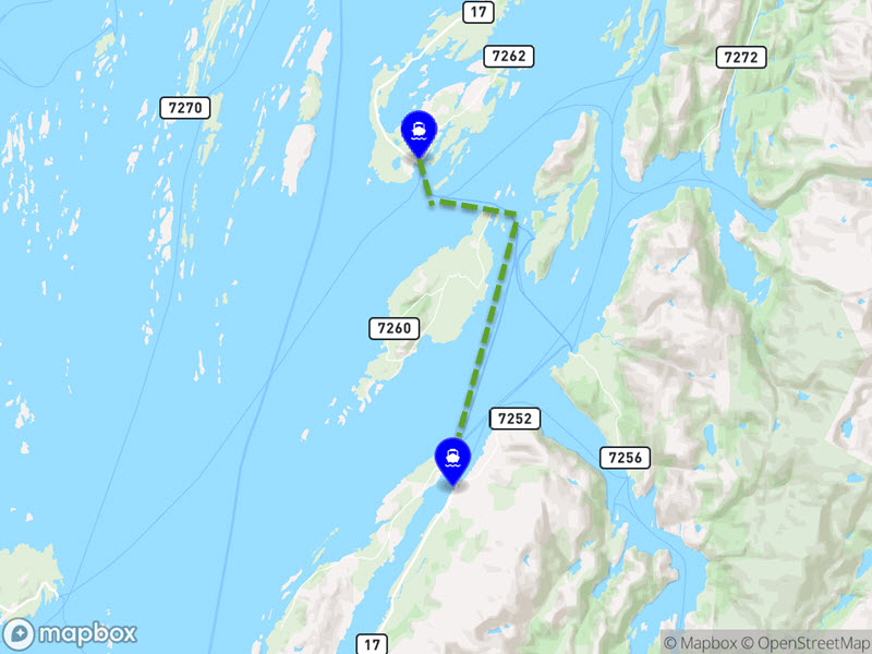 09. Fähre Forvik - Tjøtta (Nordland)